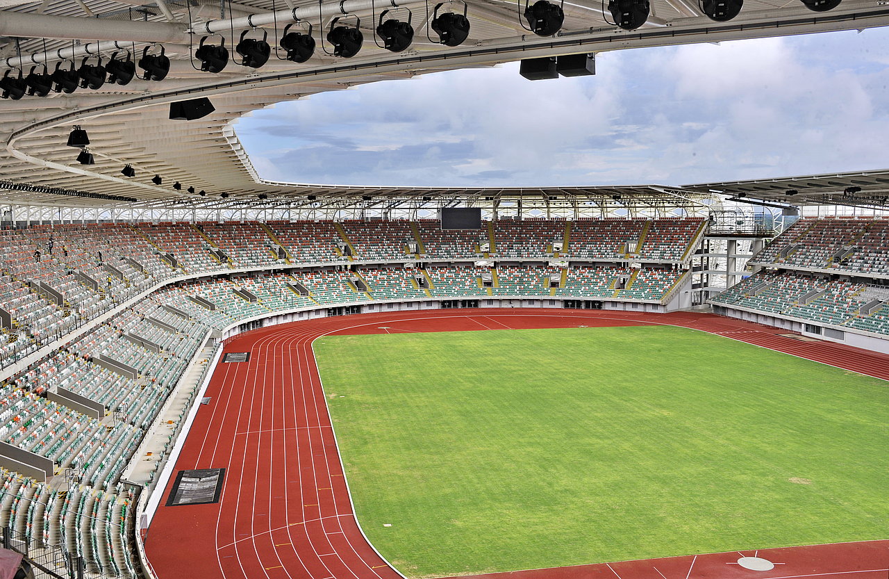Construction of Akwa Ibom Stadium, Nigeria
