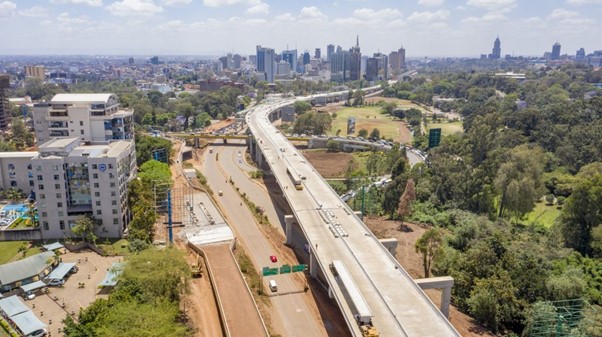 Completion of top deck construction at Haile Selassie - University way Roundabout (kenha.co.ke)