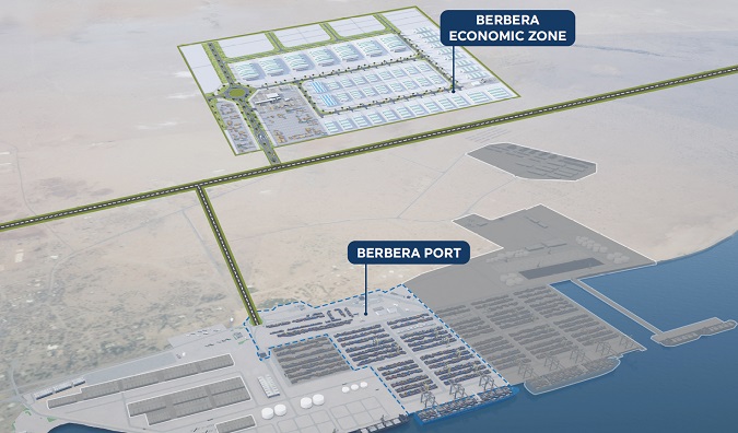 Location Map of Berbera Port and Berbera Economic Zone