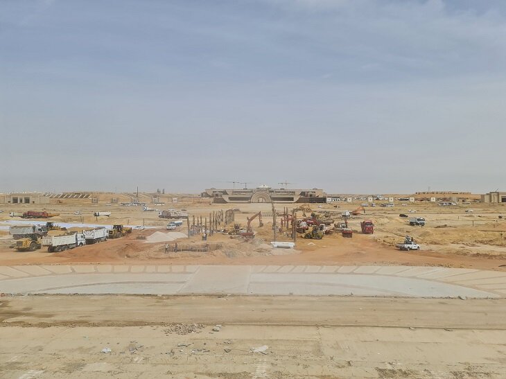 Construction of New Capital City, Egypt