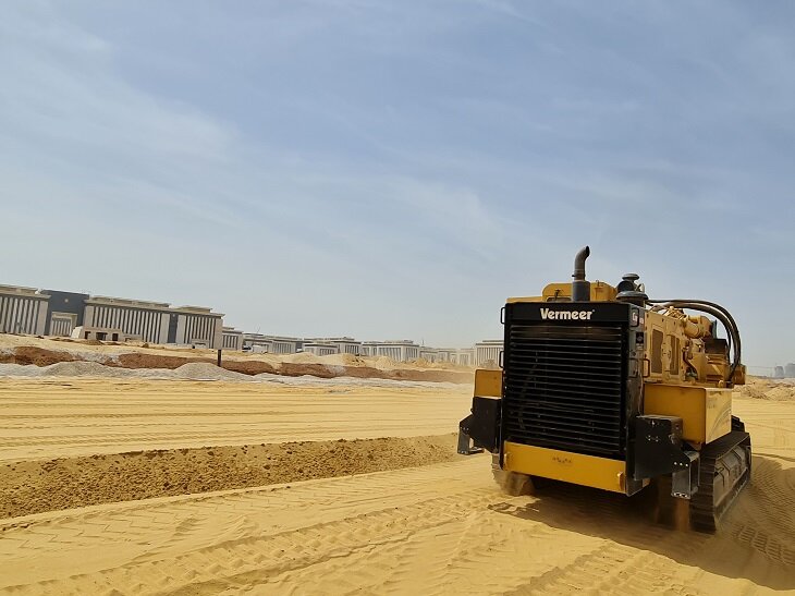 Vermeer T755III crawler unit