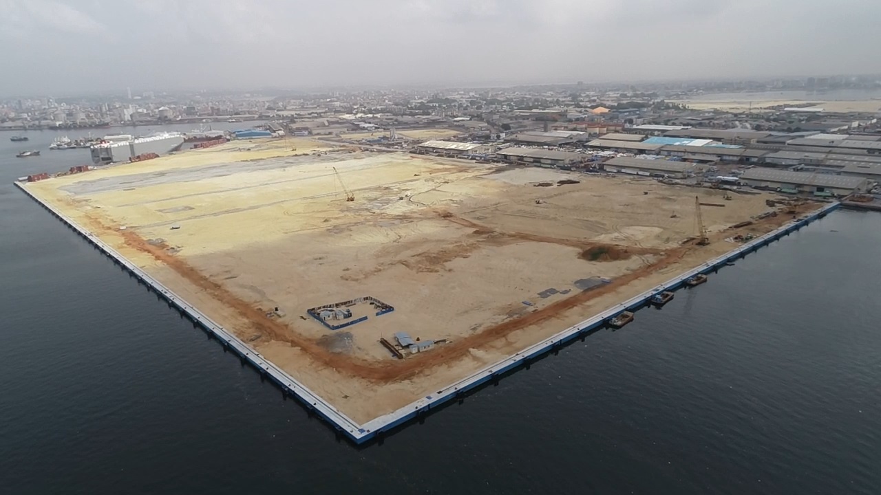 Land Reclamation works at the new Côte d’Ivoire Terminal (apmterminals.com)