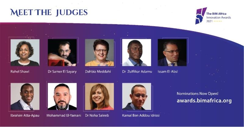 BIM Africa Innovation Awards 2021 Jury