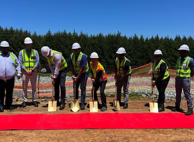 Groundbreaking ceremony of the Battery Energy Storage Project (@Eskom_SA Twitter Handle)