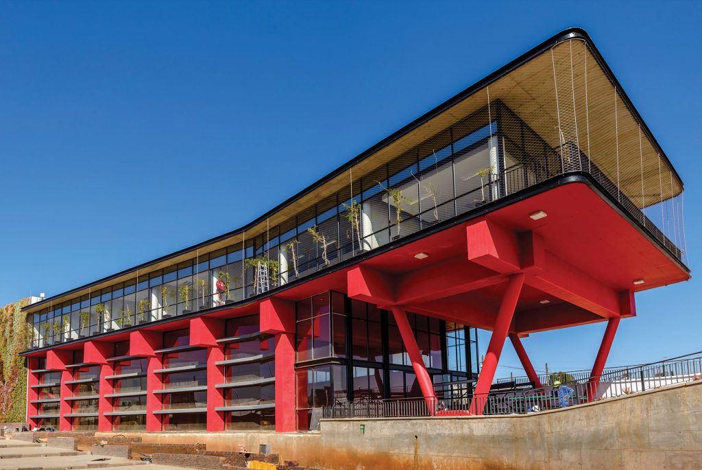 Transformation Centre Building, Westbury, Gauteng. Constructed by Motheo for the Johannesburg Development Agency (motheogroup.co.za)