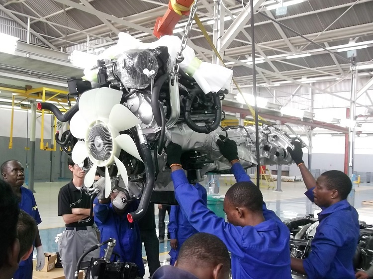 Nissan automotive assembly plant in Lagos, Nigeria (nissannews.com)