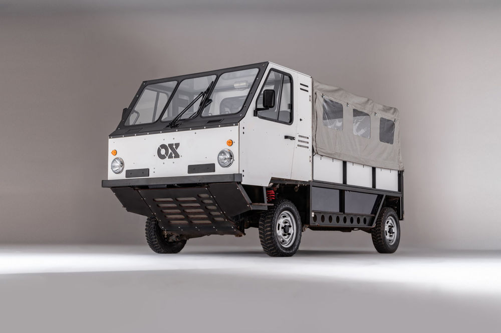The zero-emissions electric OX Truck (oxdelivers.com)
