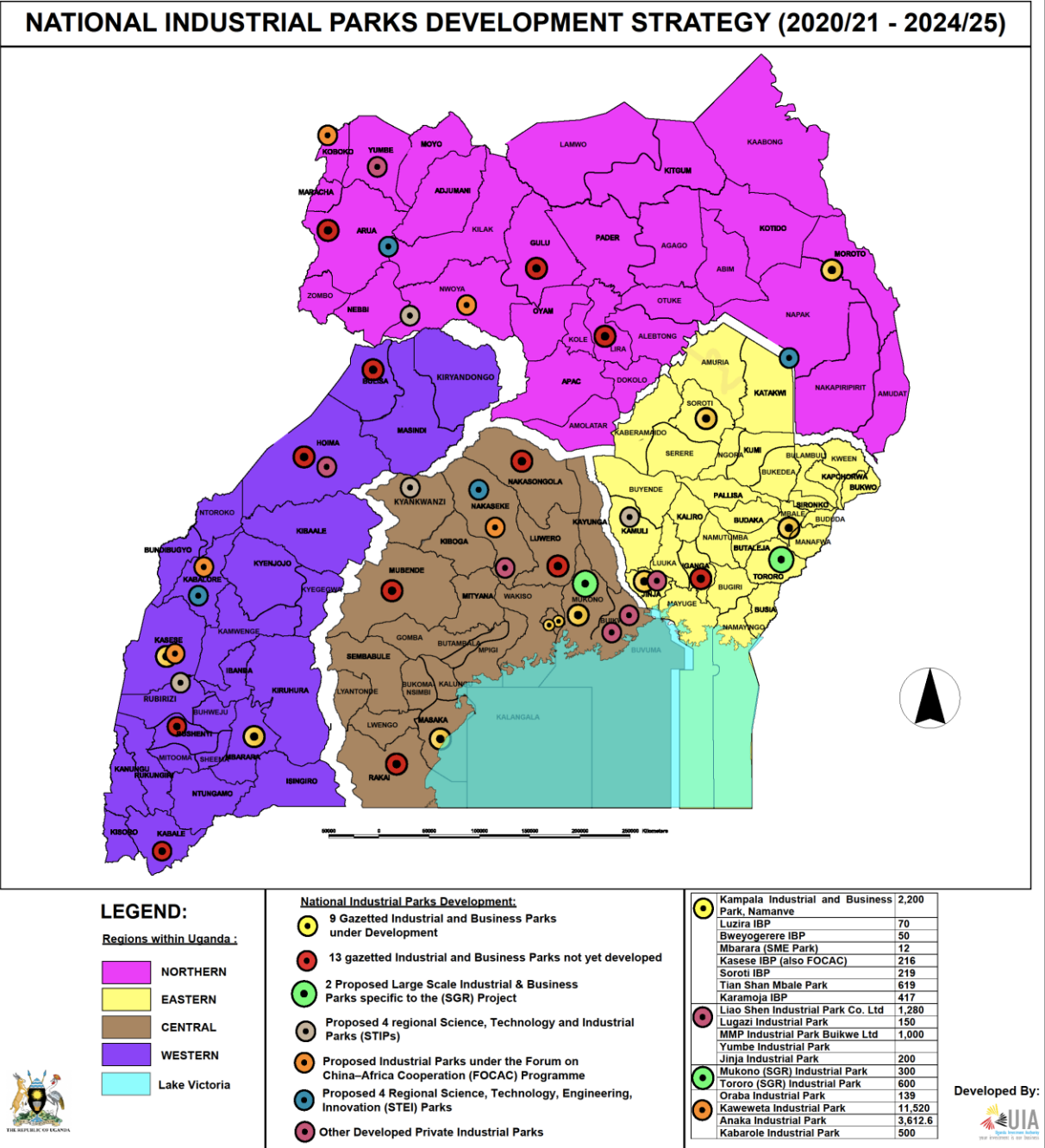 Uganda National Industrial Parks Development Strategy