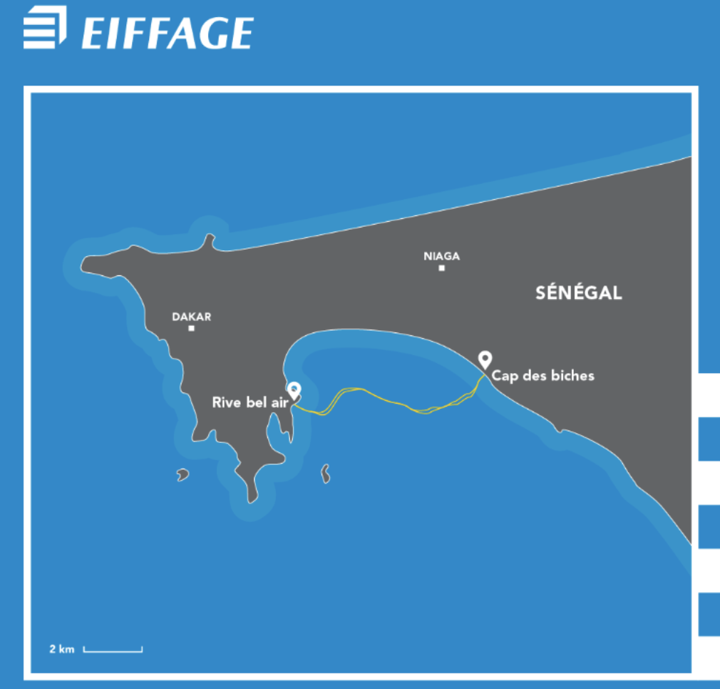 Subsea cables work in Senegal