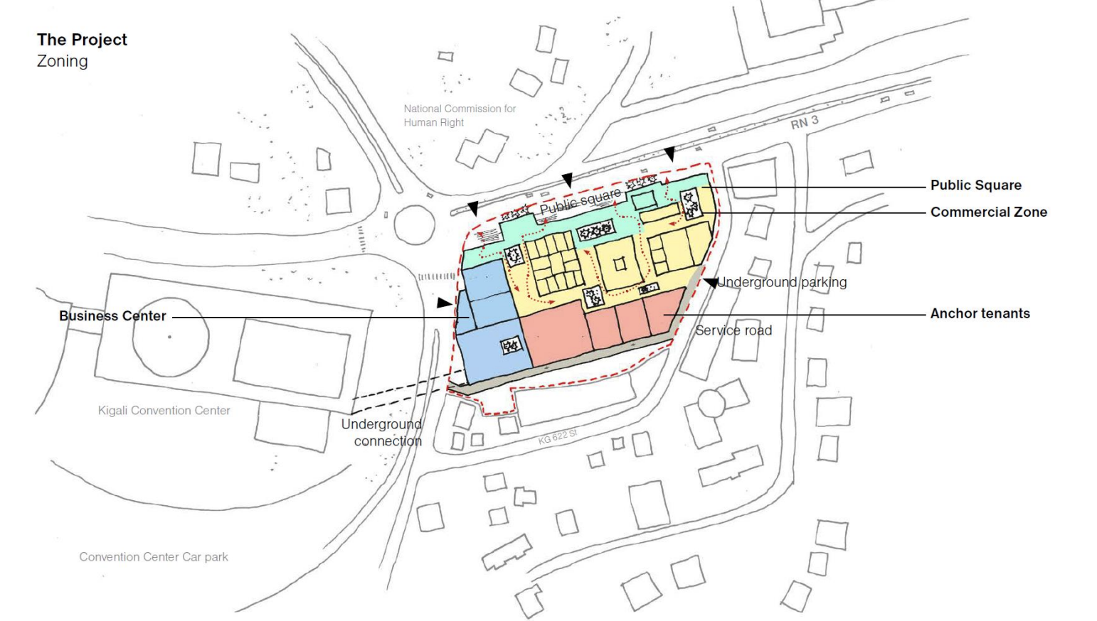 Inzovu Mall zones