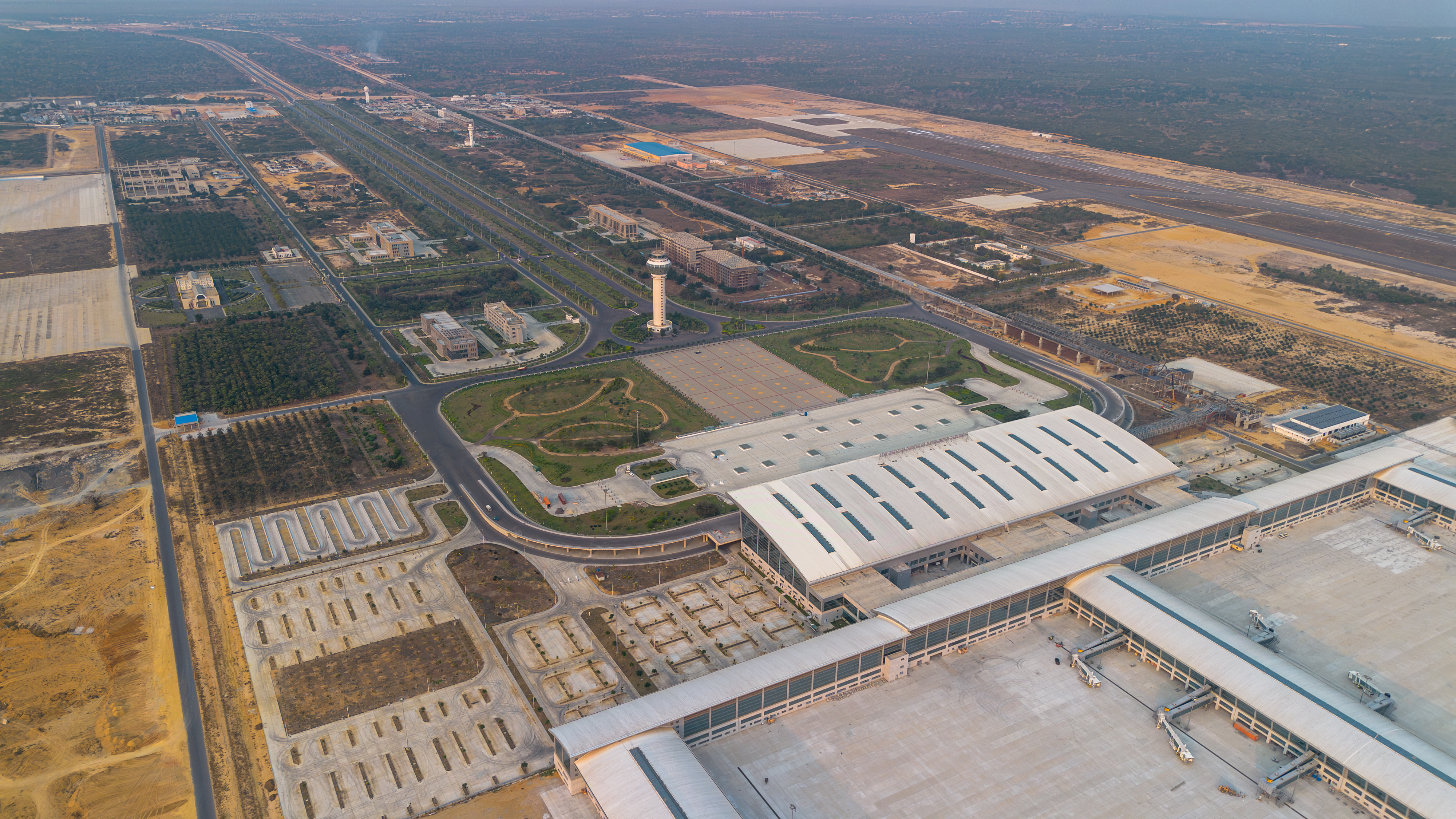 The new airport