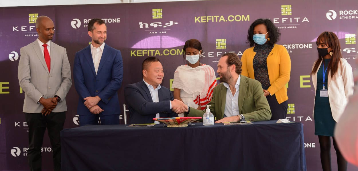 Signing of the KEFITA construction contract with HuaHong Construction PLC (KEFITA | kefita.com)