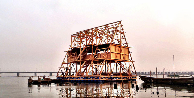 Makoko Floating School (NLÉ Architects)