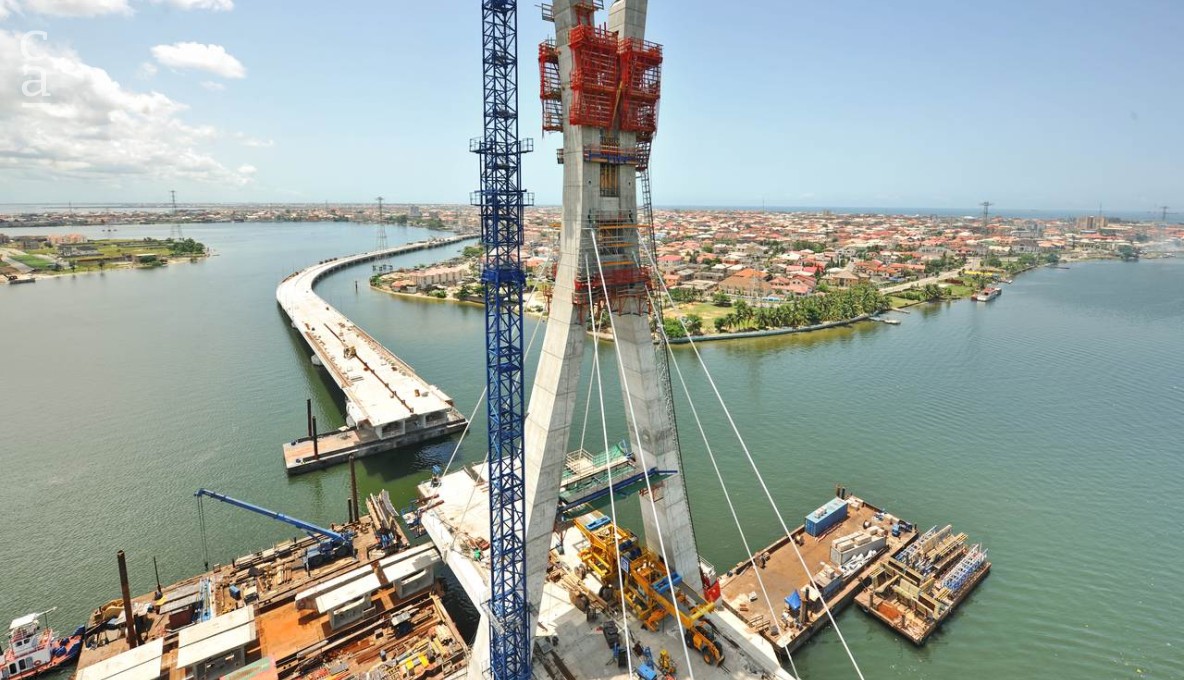 Lekki-Ikoyi Cable-Stayed Bridge, Lagos, Nigeria Lekki-Ikoyi Cable-Stayed Bridge, Lagos, Nigeria