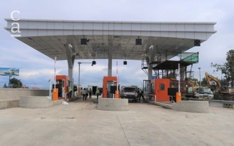 Completion of a toll station on the Expressway (@NBOExpresswayKE Twitter Handle)